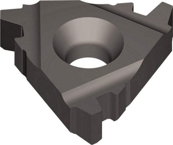 Vargus - 4EL External Left Hand 6 Stub Acme Laydown Threading Insert - Grade VTX, TiAlN Coated Carbide, 12.7mm Inscribed Circle - Caliber Tooling