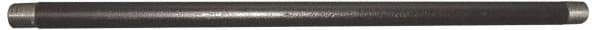 Value Collection - Schedule 80, 1/4" Diam x 72" Long Black Pipe Nipple - Threaded - Caliber Tooling