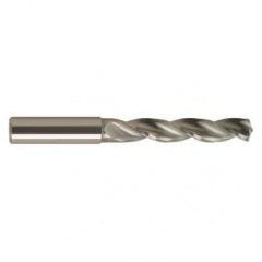 16mm Dia-Carbide HP 5XD Drill-130° Point-Bright - Caliber Tooling