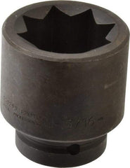 Proto - 1" Drive 1-13/16" Impact Socket - 4 Points, 3-1/2" OAL - Caliber Tooling