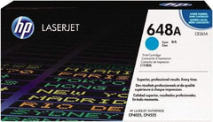 Hewlett-Packard - Cyan Toner Cartridge - Use with Hewlett-Packard Color LaserJet Printers CP4025n, CP4025dn, CP4525n, CP4525dn, & CP4525xh - Caliber Tooling