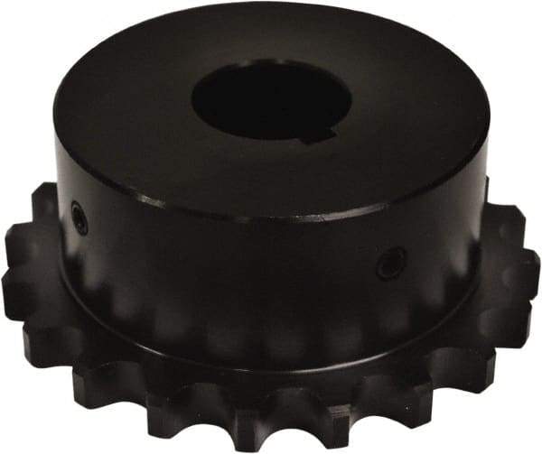 U.S. Tsubaki - 1-1/4" Bore Diam Finished Bore Roller Chain Coupling - 5.04" Coupling OD - Caliber Tooling