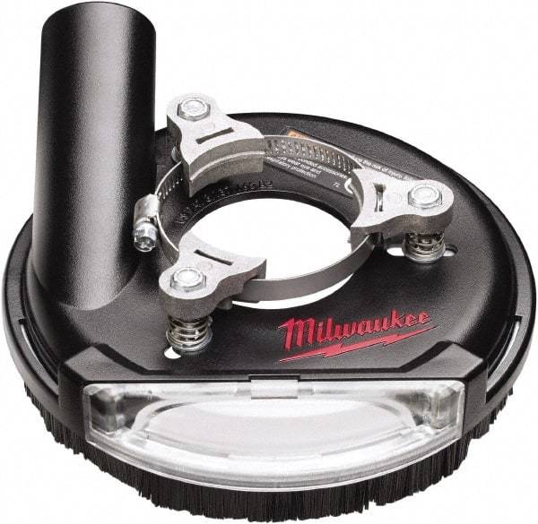 Milwaukee Tool - 4 & 5" Diam Grinder Dust Shroud - For Use with Sanders/Grinders - Caliber Tooling