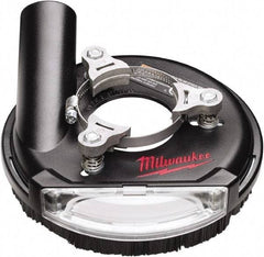 Milwaukee Tool - 4 & 5" Diam Grinder Dust Shroud - For Use with Sanders/Grinders - Caliber Tooling