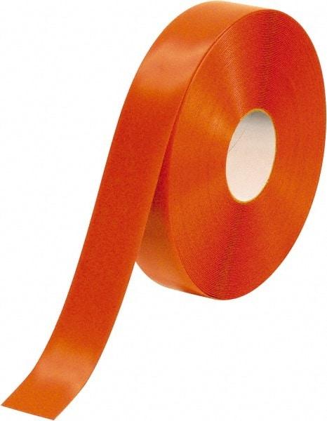 PRO-SAFE - Orange Solid Color PVC Tape - 2" Wide x 100' Long x 50 mil Thick, General Traffic - Caliber Tooling