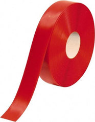 PRO-SAFE - Red Solid Color PVC Tape - 2" Wide x 100' Long x 50 mil Thick, General Traffic - Caliber Tooling