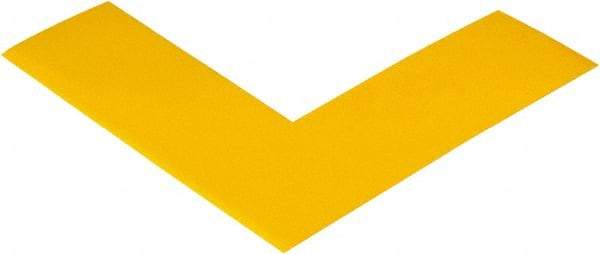 PRO-SAFE - Yellow Solid Color PVC Tape - 2" Wide x 1/2' Long x 50 mil Thick, General Traffic - Caliber Tooling