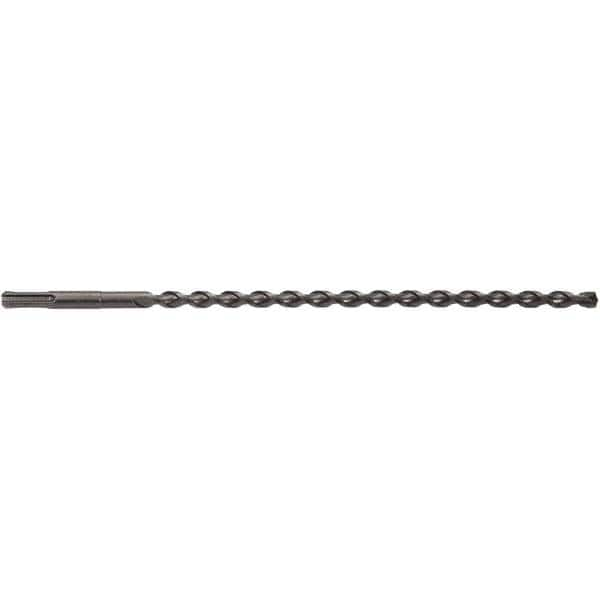 3/8″ Diam, SDS-Plus Shank, Carbide-Tipped Rotary & Hammer Drill Bit 8″ Usable Length, 10″ OAL