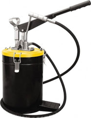 PRO-LUBE - Grease Lubrication 3 Strokes/oz Flow Aluminum & Steel Lever Hand Pump - For 528 oz Container - Caliber Tooling