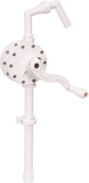 PRO-LUBE - DEF Lubrication Polypropylene Rotary Hand Pump - For 15 to 55 Gal Container - Caliber Tooling