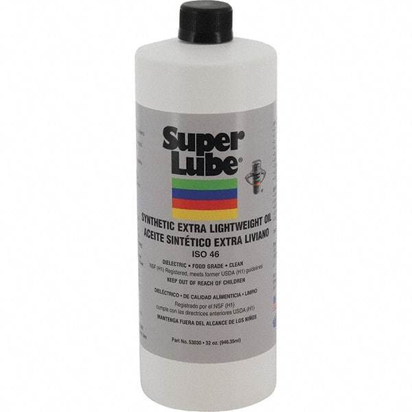 Synco Chemical - 32 oz Bottle Synthetic Lubricant - -40°F to 500°F, Food Grade - Caliber Tooling