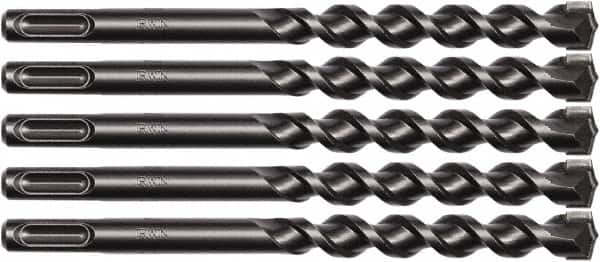 1/2″ Diam, SDS-Plus Shank, Carbide-Tipped Rotary & Hammer Drill Bit 4″ Usable Length, 6″ OAL