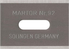 Martor USA - Steel Safety Blade - 1" Blade Length, 0.016" Blade Thickness - Caliber Tooling