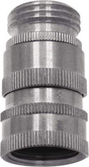 SANI-LAV - 3/4 GHT Garden Hose Quick Disconnect - Stainless Steel, Female Hose to Male Hose Connector - Caliber Tooling