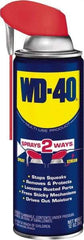 WD-40 - 12 oz Multi-Use Product with Smart Straw, Sprays 2 Ways - Multi-Purpose Lubricant: Stop Squeaks, Removes & Protects, Loosens Rusted Parts, Free Sticky Mechanisms, Drives Out Moisture - Caliber Tooling