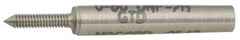 GF Gage - 3/4-10 No Go Truncated Taperlock Thread Setting Plug Gage - Class 2A, Size 3 Handle, Steel - Caliber Tooling