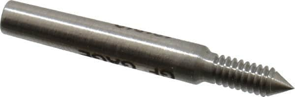 GF Gage - #3-48, Class 2B, Single End Plug Thread No Go Gage - Hardened Tool Steel, Size 000 Handle Not Included - Caliber Tooling