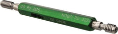 GF Gage - 1/4-20, Class 2B, Double End Plug Thread Go/No Go Gage - Hardened Tool Steel, Size 1 Handle Included - Caliber Tooling