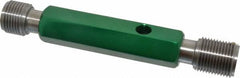 GF Gage - 7/8-14, Class 3B, Double End Plug Thread Go/No Go Gage - Hardened Tool Steel, Size 4 Handle Included - Caliber Tooling