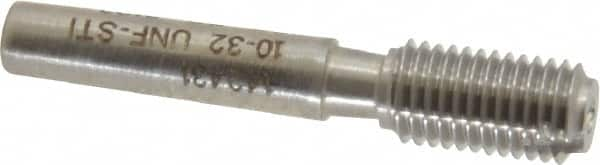 GF Gage - 10-32 Thread, Steel, Screw Thread Insert (STI) Class 2B/3B, Plug Thread Insert Go Gage - Single End without Handle - Caliber Tooling