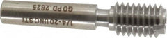 GF Gage - 1/4-20 Thread, Steel, Screw Thread Insert (STI) Class 2B/3B, Plug Thread Insert Go Gage - Single End without Handle - Caliber Tooling