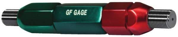 GF Gage - #6-40, Class 2B, Double End Plug Thread Go/No Go Gage - Steel, Size 2W Handle Included - Caliber Tooling