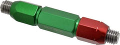 GF Gage - 5/8-11, Class 2B, Double End Plug Thread Go/No Go Gage - Steel, Size 6W Handle Included - Caliber Tooling