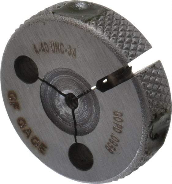 GF Gage - 4-40 Go Single Ring Thread Gage - Class 3A - Caliber Tooling