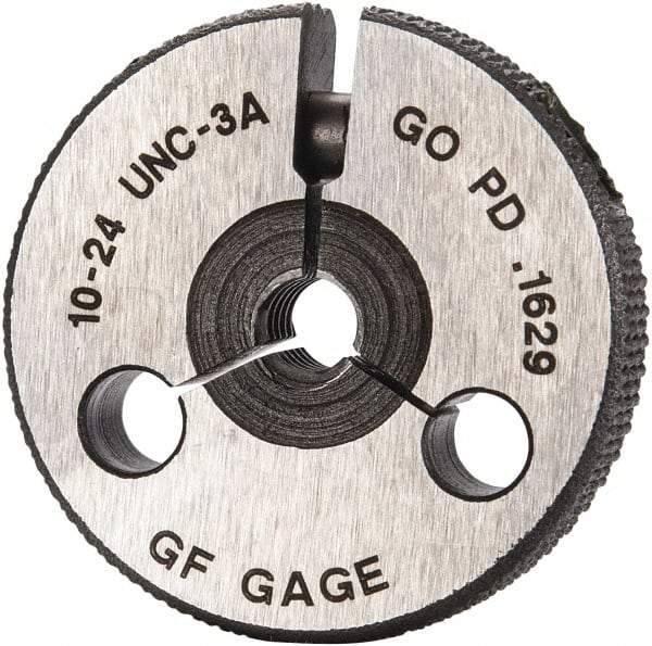 GF Gage - 10-24 Go Single Ring Thread Gage - Class 3A - Caliber Tooling