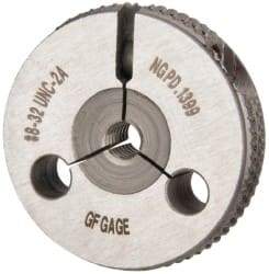 GF Gage - 8-32 No Go Single Ring Thread Gage - Class 2A - Caliber Tooling