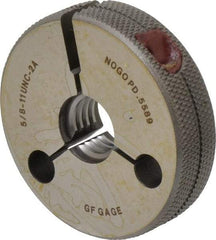 GF Gage - 5/8-11 No Go Single Ring Thread Gage - Class 2A - Caliber Tooling