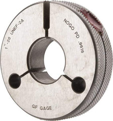 GF Gage - 1-20 No Go Single Ring Thread Gage - Class 2A - Caliber Tooling