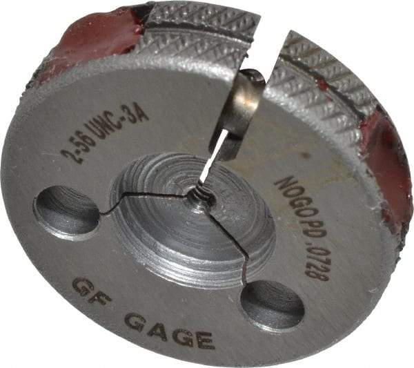 GF Gage - 2-56 No Go Single Ring Thread Gage - Class 3A - Caliber Tooling