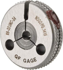 GF Gage - 8-32 No Go Single Ring Thread Gage - Class 3A - Caliber Tooling