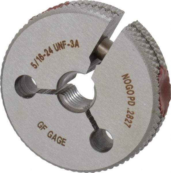 GF Gage - 5/16-24 No Go Single Ring Thread Gage - Class 3A - Caliber Tooling