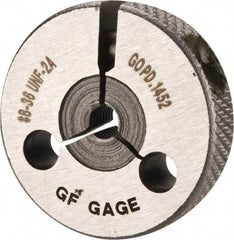 GF Gage - 8-36 Go/No Go Double Ring Thread Gage - Class 2A - Caliber Tooling