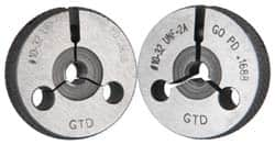 GF Gage - 10-32 Go/No Go Double Ring Thread Gage - Class 2A - Caliber Tooling