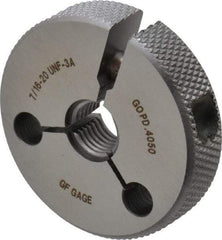 GF Gage - 7/16-20 Go/No Go Double Ring Thread Gage - Class 3A - Caliber Tooling