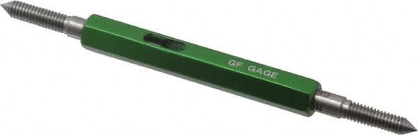 GF Gage - #6-40 Go/No Go Truncated Taperlock Thread Setting Plug Gage - Class 2A, Steel - Caliber Tooling