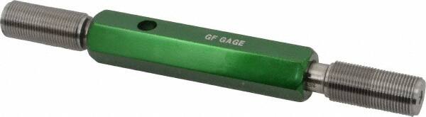 GF Gage - 9/16-24 Go/No Go Truncated Taperlock Thread Setting Plug Gage - Class 2A, Size 3 Handle, Steel - Caliber Tooling