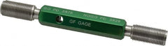 GF Gage - 5/8-18 Go/No Go Truncated Taperlock Thread Setting Plug Gage - Class 2A, Size 3 Handle, Steel - Caliber Tooling