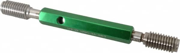 GF Gage - 1/2-13 Go/No Go Truncated Taperlock Thread Setting Plug Gage - Class 3A, Size 2 Handle, Steel - Caliber Tooling