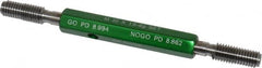 GF Gage - M10x1.5 Go/No Go Truncated Taperlock Thread Gage - Class 6G, Size 2 Handle - Caliber Tooling