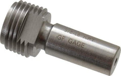 GF Gage - 3/8-18 Single End Tapered Plug Pipe Thread Gage - Handle Size 3, Handle Not Included, NPT-L1 Tolerance - Caliber Tooling