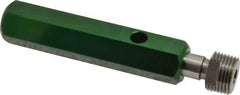 GF Gage - 3/8-18 Single End Tapered Plug Pipe Thread Gage - Handle Size 3, Handle Included, NPT-L1 Tolerance - Caliber Tooling