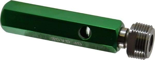 GF Gage - 3/4-14 Single End Tapered Plug Pipe Thread Gage - Handle Size 4, Handle Included, NPT-L1 Tolerance - Caliber Tooling