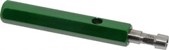 GF Gage - 1/8-27 Single End Tapered Plug Pipe Thread Gage - Handle Size 2 Included, NPTF-6 Step Tolerance - Caliber Tooling