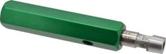 GF Gage - 1/4-18 Single End Tapered Plug Pipe Thread Gage - Handle Size 3 Included, NPTF-6 Step Tolerance - Caliber Tooling