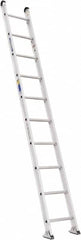 Werner - 10' High, Type IAA Rating, Aluminum Extension Ladder - 375 Lb Capacity - Caliber Tooling