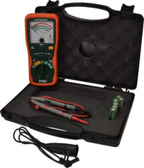 Extech - Analog Display, 400 Megohm Electrical Insulation Resistance Tester & Megohmmeter - 1,000 VDC Max Test Voltage, Powered by 1.5V AA Battery - Caliber Tooling